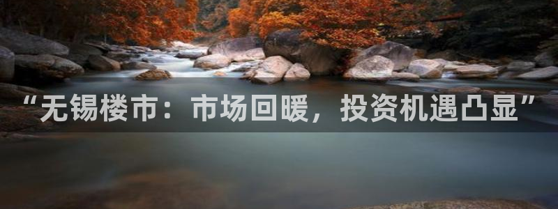 新宝5如何注册：“无锡楼市：市场回暖，投资机遇凸显”
