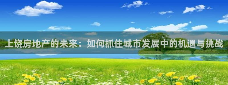 新宝5注册登录：上饶房地产的未来：如何抓住城市发展中的机遇与