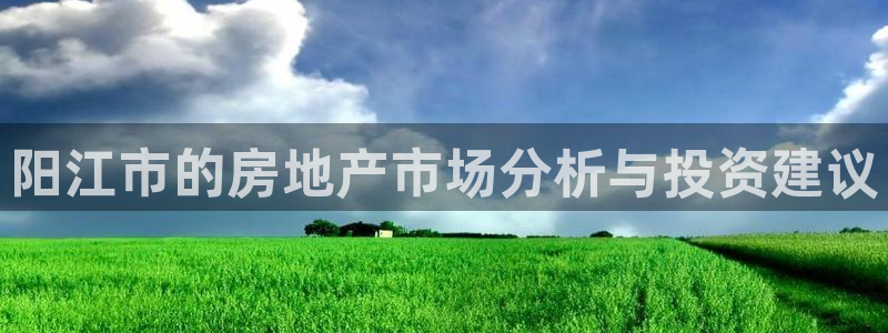 新宝5娱乐登陆：阳江市的房地产市场分析与投资建议