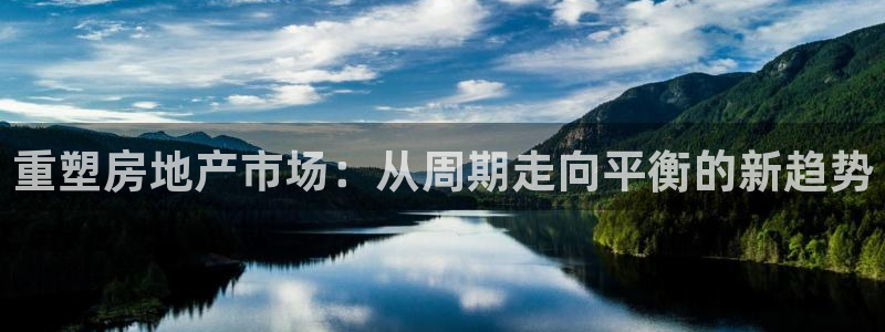 新宝5登录不了：重塑房地产市场：从周期走向平衡的新趋势