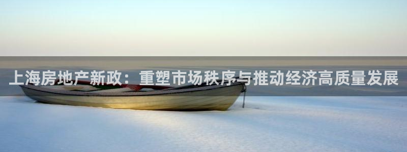 新宝5开好：上海房地产新政：重塑市场秩序与推动经济高质量发展