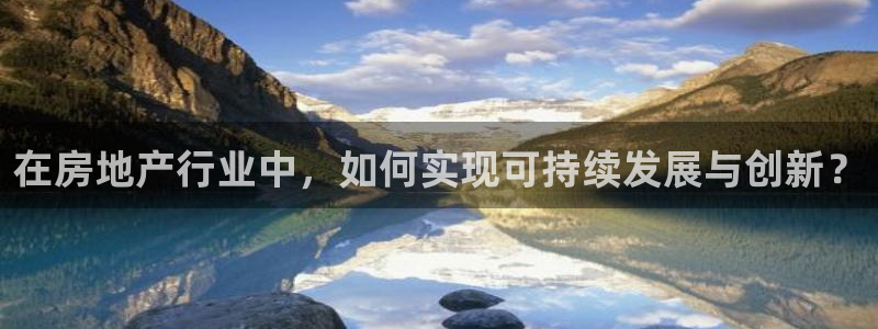 新宝rm5：在房地产行业中，如何实现可持续发展与创新？