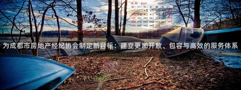 新宝5下载测试：为成都市房地产经纪协会制定新目标：建立更加开