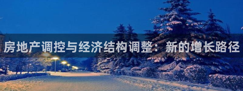 新宝5 - 测速登陆：房地产调控与经济结构调整：新的增长路径