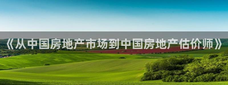 新宝5新宝6顺达：《从中国房地产市场到中国房地产估价师》