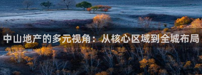 新宝5网：中山地产的多元视角：从核心区域到全城布局