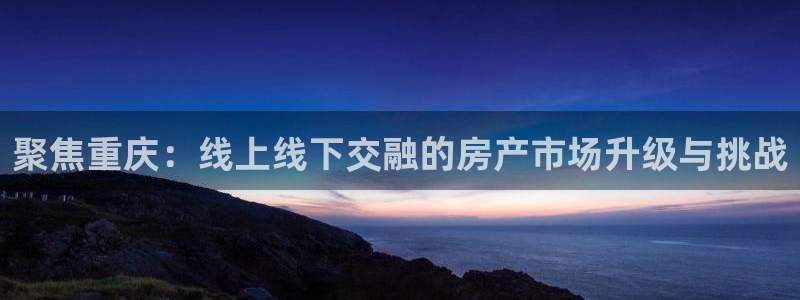 新宝5挂机软件：聚焦重庆：线上线下交融的房产市场升级与挑战