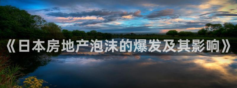 5新宝：《日本房地产泡沫的爆发及其影响》